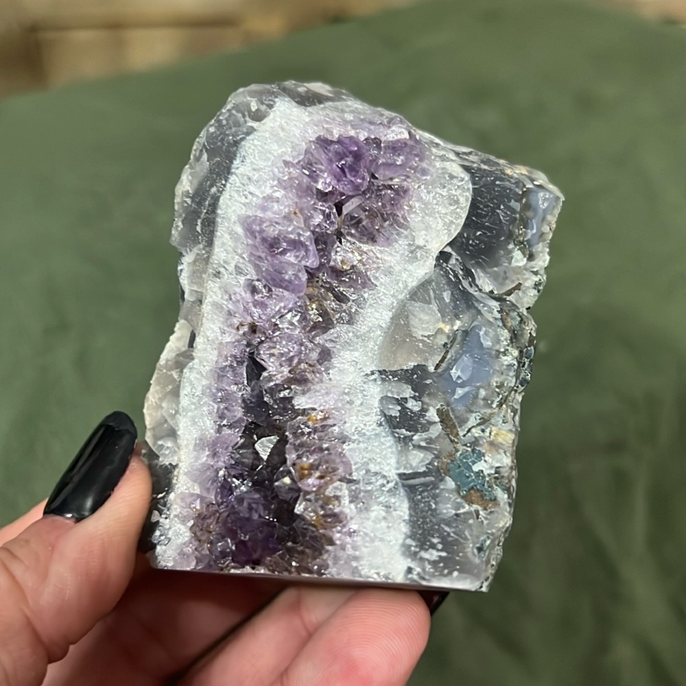 Amethyst cluster